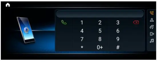 Shenzhen Meizhiying Technology MZY01N Car Carplay Stereo FM Receiver-Make a call