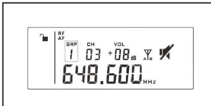 NAS Solutions iDR 222 Wireless Microphone System - IDR 111 iDR 222 FUNCTIONS OPERATION Group Chanel Selections