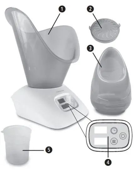 medisana DS 400 Facial Steamer