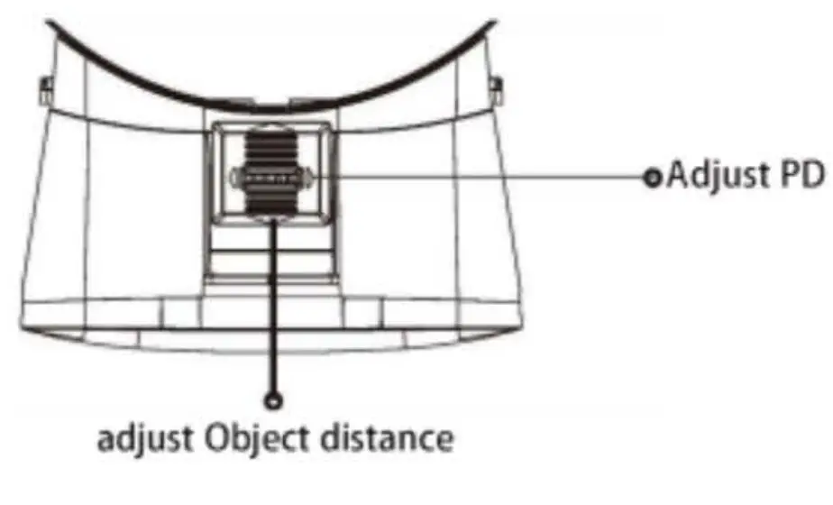 VRPark J50 120 FOV 3D Glasses Virtual Reality Glasses - fig 1