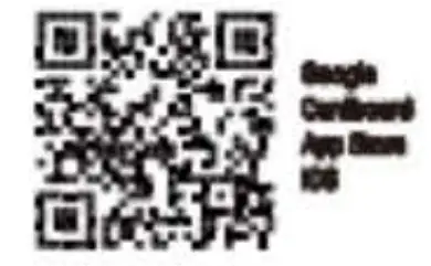 VRPark J50 120 FOV 3D Glasses Virtual Reality Glasses - qr code