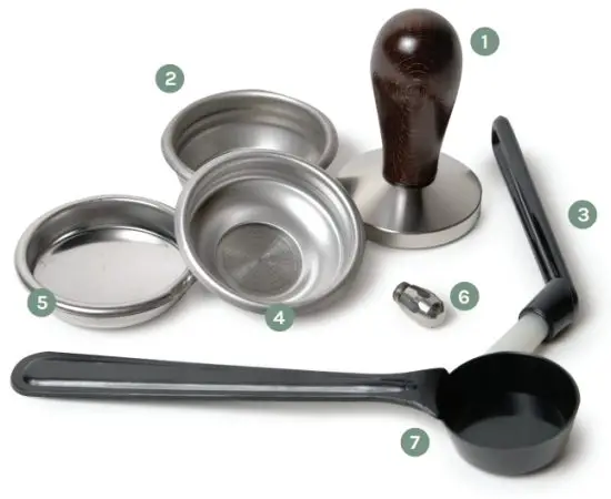 DILETTA Mio Espresso Machine - Accessories