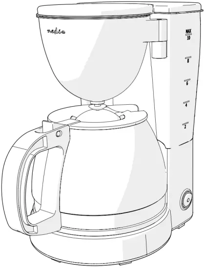 nedis KACM150EBK Coffee Maker