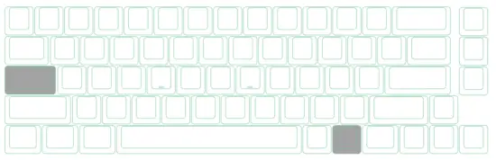 Ducky SF Macro Unsettable Key