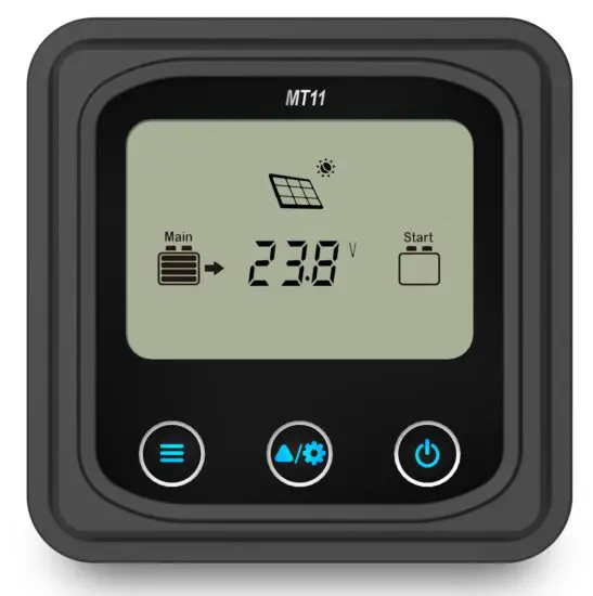 solarV MT11 Remote Display Meter for the DuoRacer Solar Controller