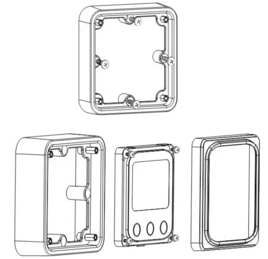 Wall installation steps