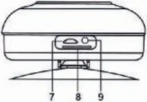 LEICKE Bluetooth Speaker DJ Roxxx Shower FUNCTIONS AND CONTROLS A