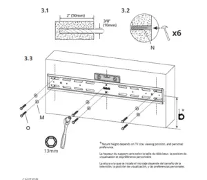 Kanto PT400 Tilting Flat Panel TV Mount