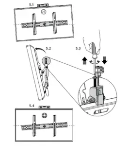 Kanto PT400 Tilting Flat Panel TV Mount
