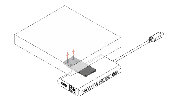 KRAMER-KDOCK-4-HOLDER-Multiport-Adapter-fig-2