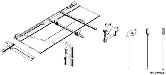 mafell LO65 Ec Electric Hand Router - Optional accessories