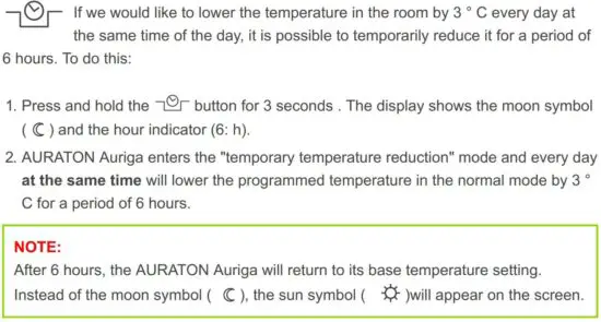 FIG 16 temporary temperature reduction