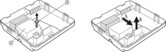 FIG 8 Connecting the cables to the AURATON Auriga