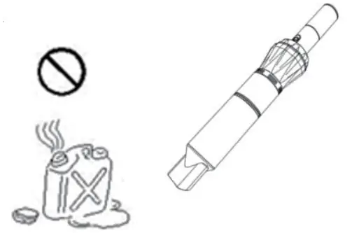 AromaRoom HV8005A Cordless Handheld Vacuum Cleaner - Wirning 2