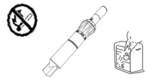 AromaRoom HV8005A Cordless Handheld Vacuum Cleaner - Wirning