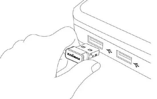 EDiMAX EW-7822ULC Wi-Fi Dongle USB 2.0 1.2 GBit 4