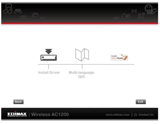 EDiMAX EW-7822ULC Wi-Fi Dongle USB 2.0 1.2 GBit 7