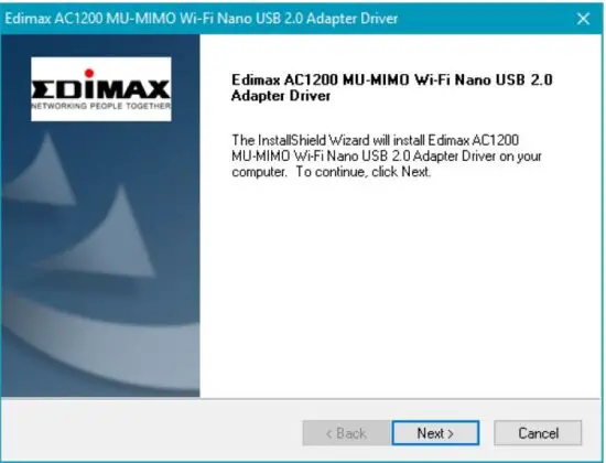 EDiMAX EW-7822ULC Wi-Fi Dongle USB 2.0 1.2 GBit 8