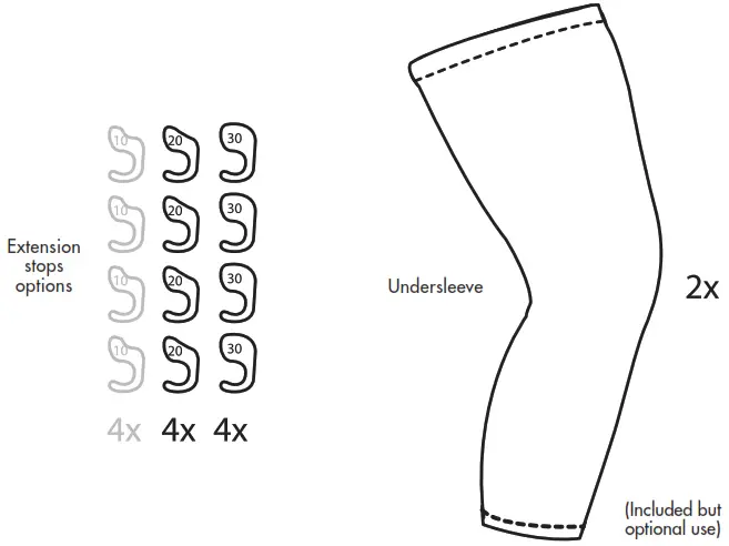 Asterisk Carbon Cell 1 Knee Protection - Fig