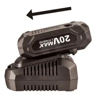 KIMO 3605W Cordless Impact Wrench Instruction Manual - To charge the battery