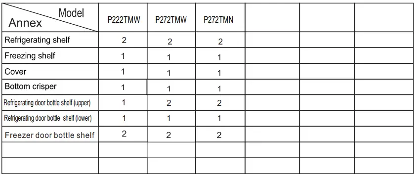 TCL P272TMN Frost-free Household Refrigerator-fig10