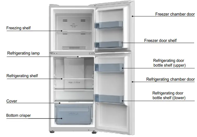 TCL P272TMN Frost-free Household Refrigerator-fig2