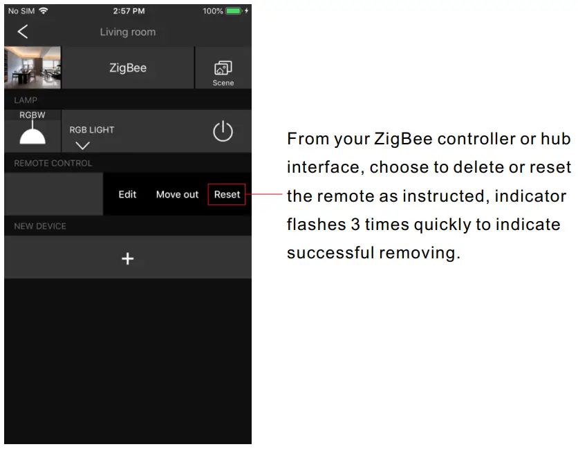 CHAINBOX SR ZG2819S ZigBee Dim Remote - FIG 4