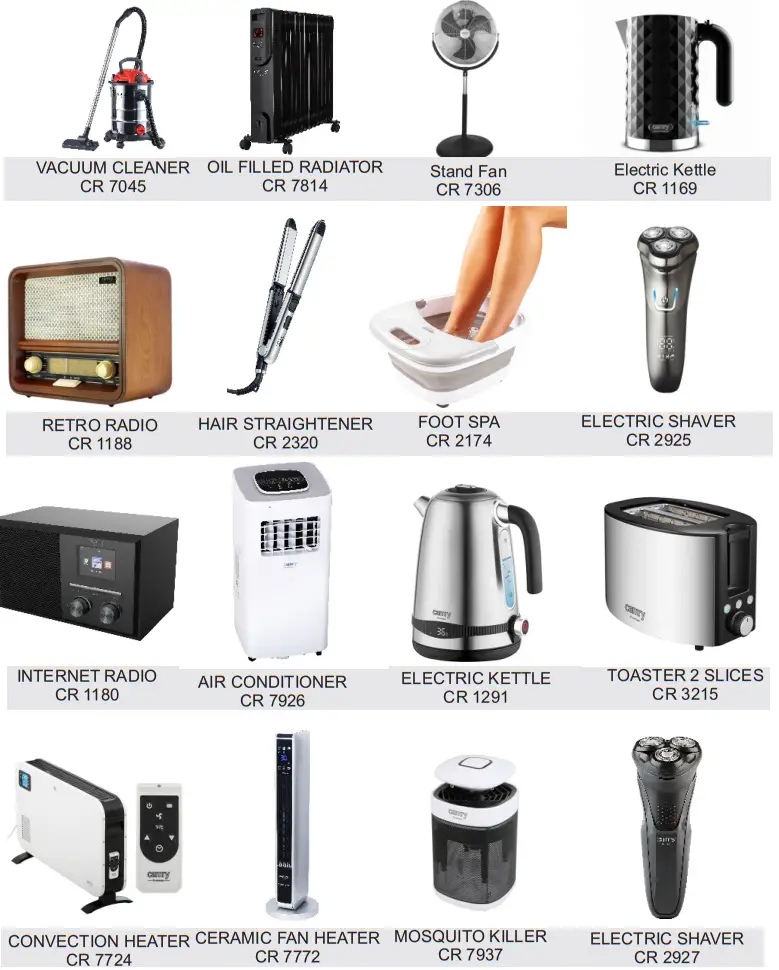 camry CR1342 Stainless Steel Electric Kettle - FIG 3