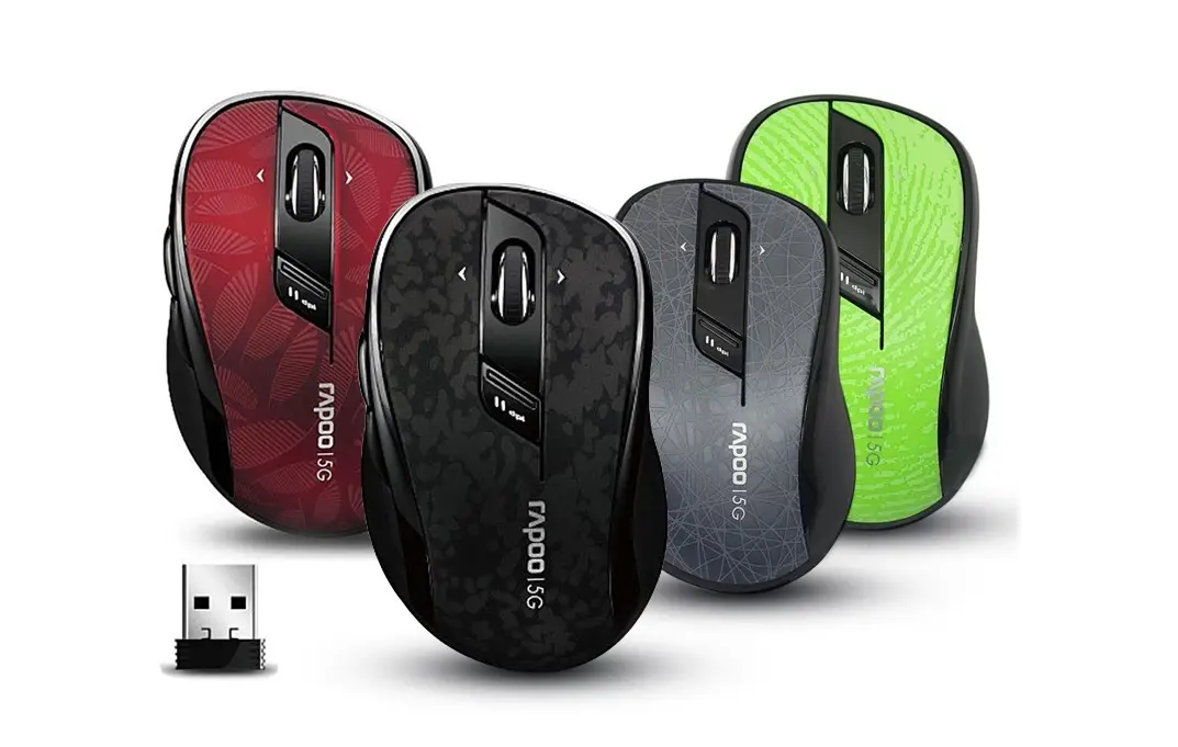 Rapoo 7100 Wireless Optical Mouse User Guide