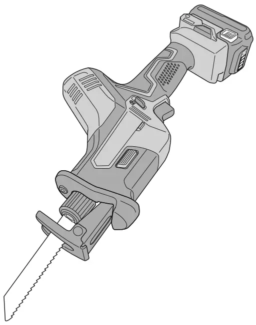 HiKOKI CR12DA Cordless Reciprocating Saw