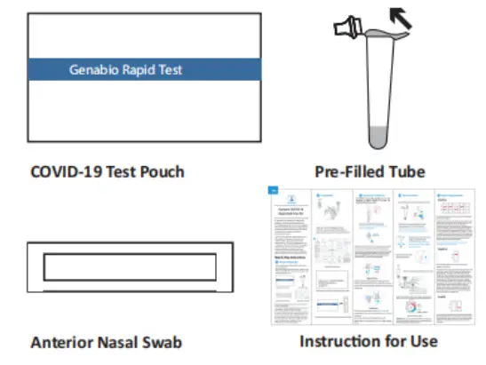 GENABIO COVID 19 Rapid Self Test Kit - figure 1