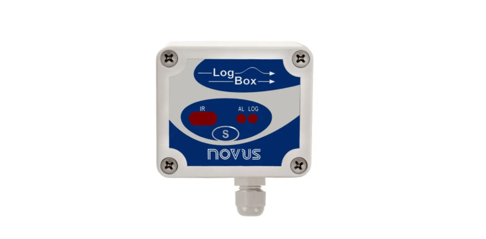Novus Logbox-da Electronic Data Logger Instruction Manual
