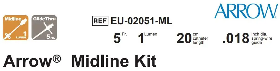 ARROW EU-02051-ML Midline Kit Instructions