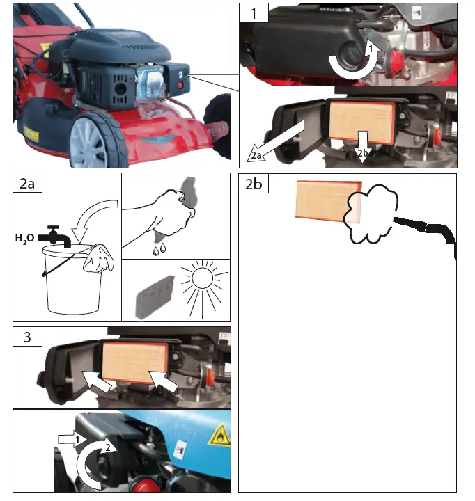 G de 460 ES Big Wheeler Petrol Lawn Mower fig 20
