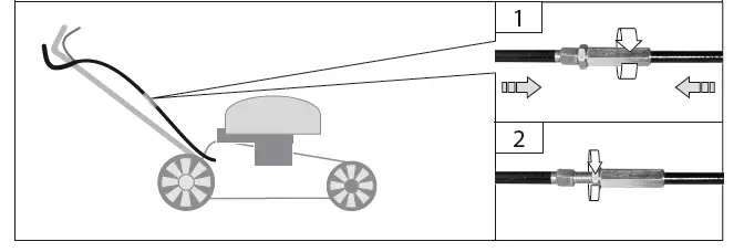 G de 460 ES Big Wheeler Petrol Lawn Mower fig 22
