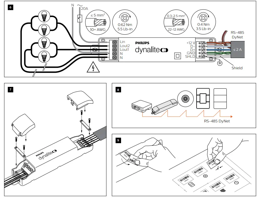 PHILIPS-DMRC210-Dynalite-Relay-Controller-4