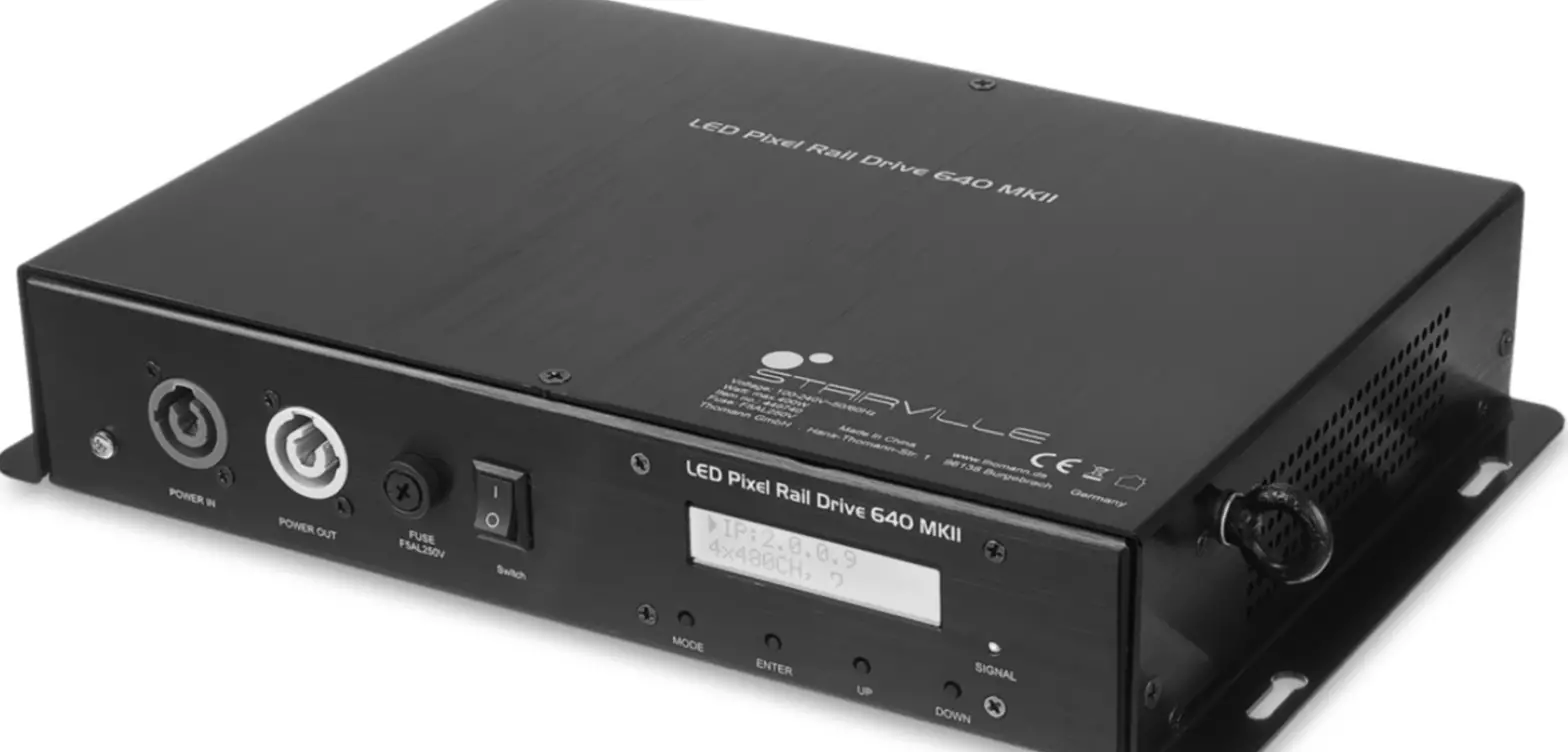 Stairville Led Pixel Rail Drive 640 Mkii User Manual