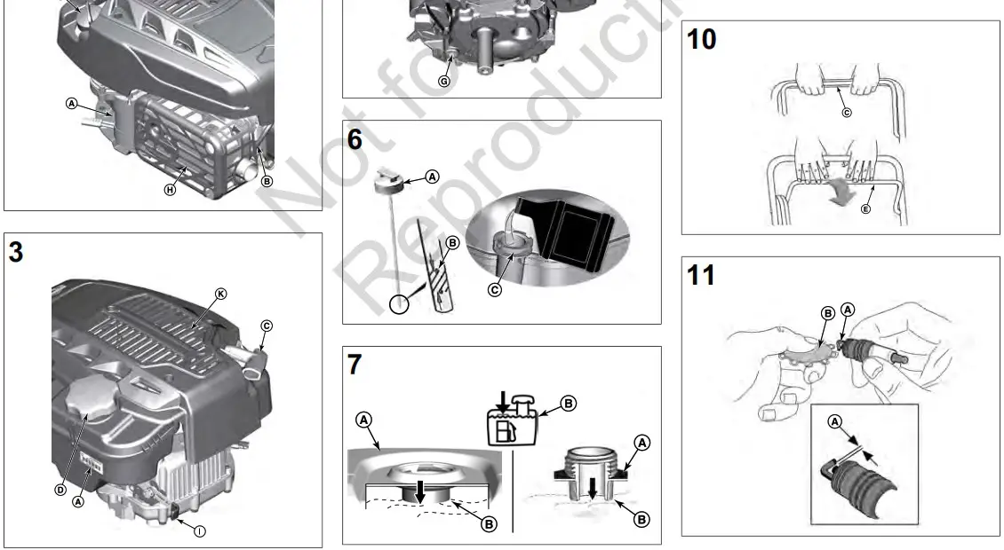 BRIGGS STRATTON 110000 Professional Series Single Cylinder Engines - overview 2
