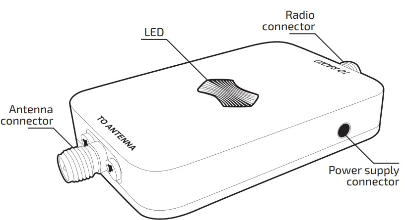 sunhans SHRC24G3WP 3000mW 2.4Ghz 35dBm WiFi Signal Booster 2