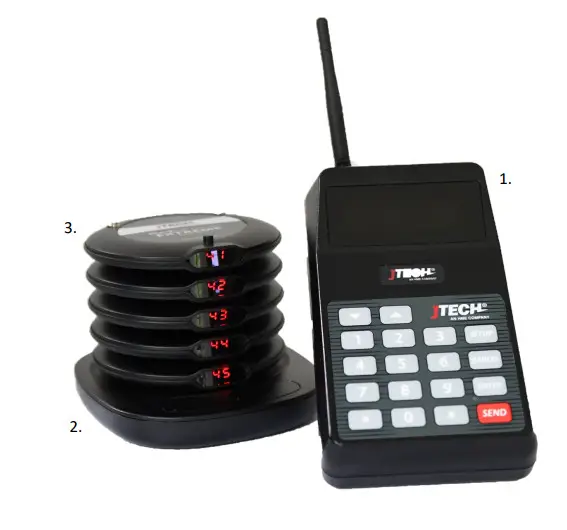 J TECH JP2101 GuestCall Extreme Coaster Paging System - fug 1