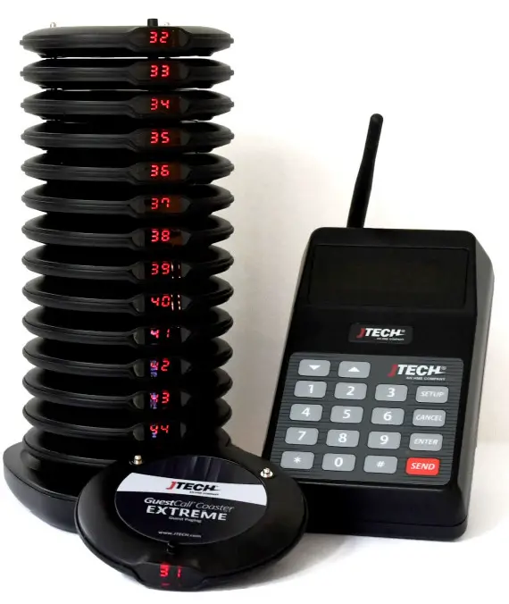 J TECH JP2101 GuestCall Extreme Coaster Paging System