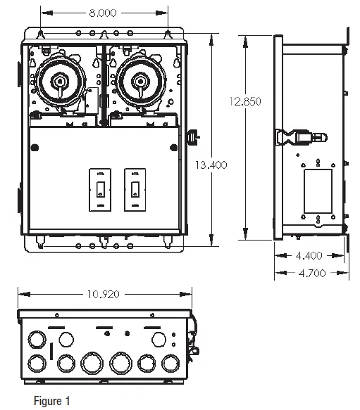 INTERMATIC T10000R Timer Outdoor Enclosure-2