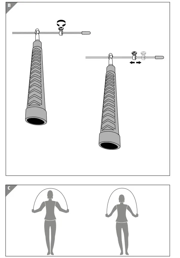 ALDI 812384579136600 Crane Speed Jump Rope - Figure 2