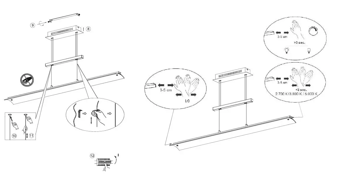 Paul Neuhaus 2278 LED Pendant Light fig 3