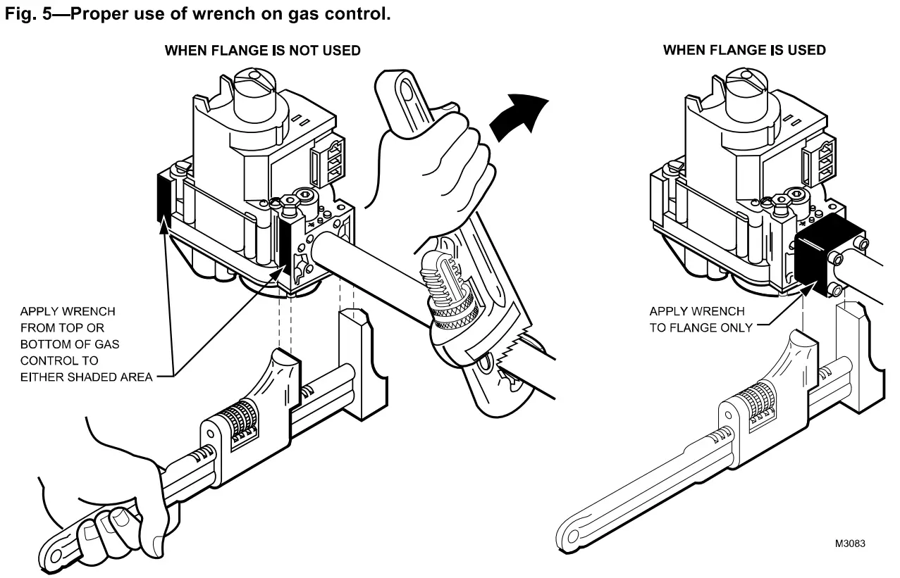 Honeywell VR8300 Continuous Pilot Combination Control - Wrench Gas Control