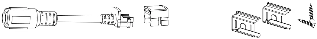 AMERICAN LIGHTING MLINK 30 16 24V MICROLINK Linkable LED Light Fixture - power connection