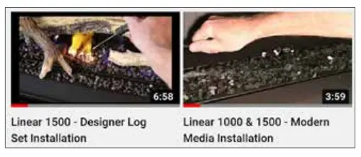 Rinnai Linear 1500 Single Sided Incl Media