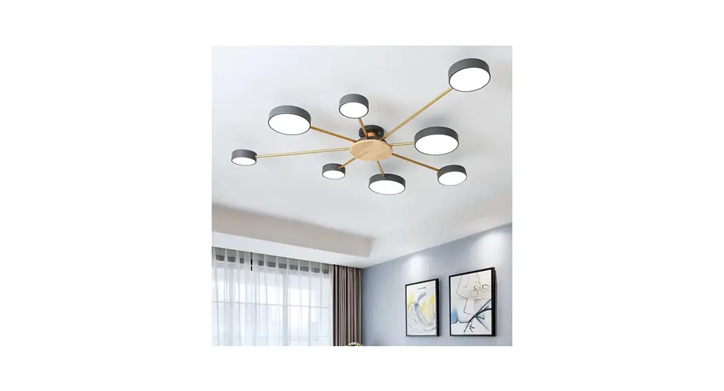 Nordic 53216-004-71 4 Lights Ceiling Lamp Instruction Manual