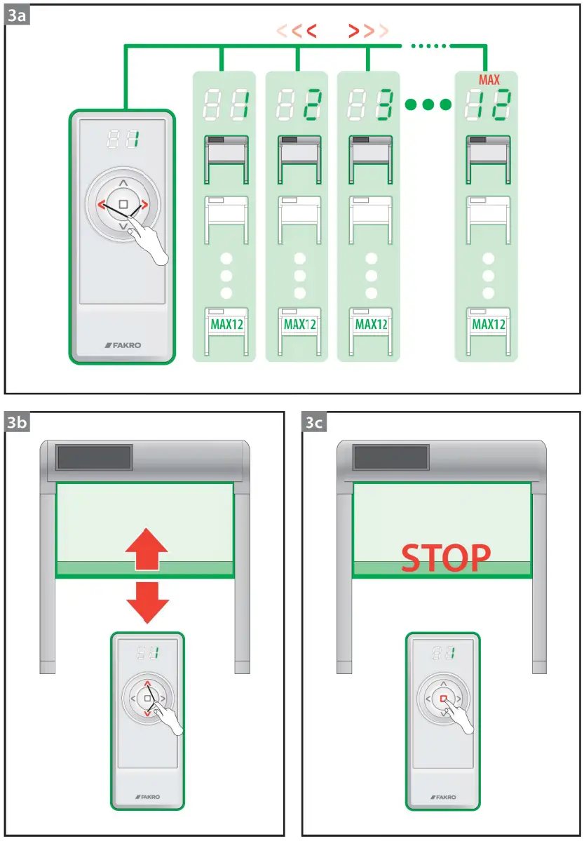 FAKRO AMZ F Solar Awning Blind - Fig 10