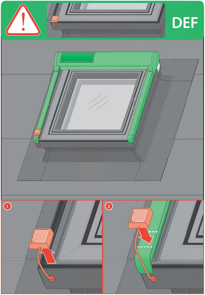 FAKRO AMZ F Solar Awning Blind - Fig 11